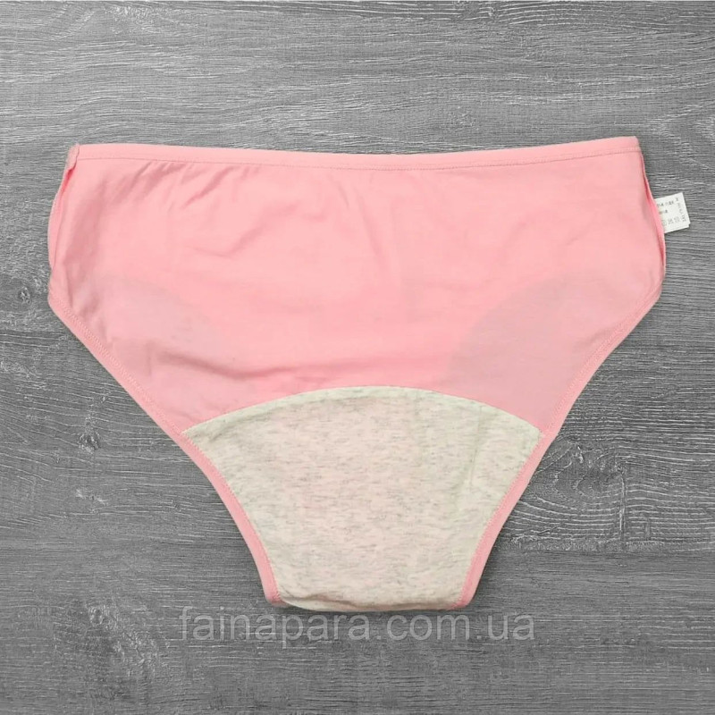 Жіночі бавовняні труси для критичних днів LuLoLa 2XL, Чорний