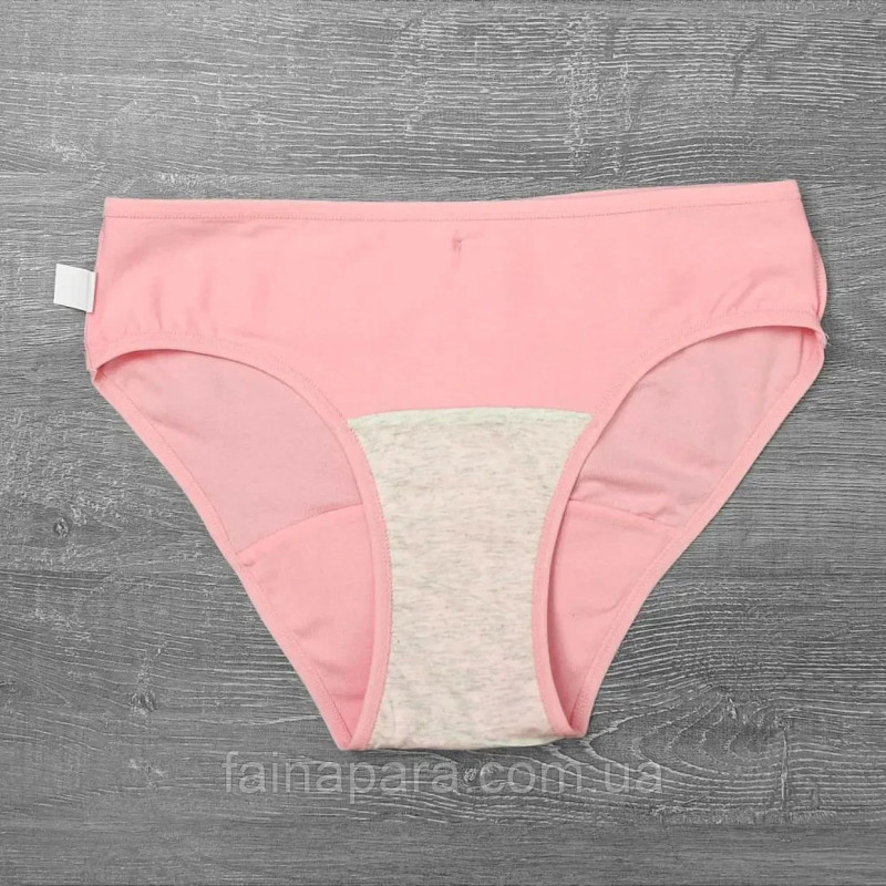 Жіночі бавовняні труси для критичних днів LuLoLa 2XL, Чорний