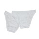 Жіночі бавовняні трусики сліп білого кольору Berrak Турція L