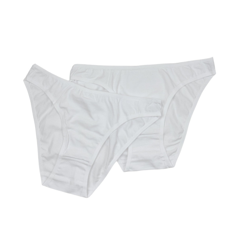 Жіночі бавовняні трусики сліп білого кольору Berrak Турція XL