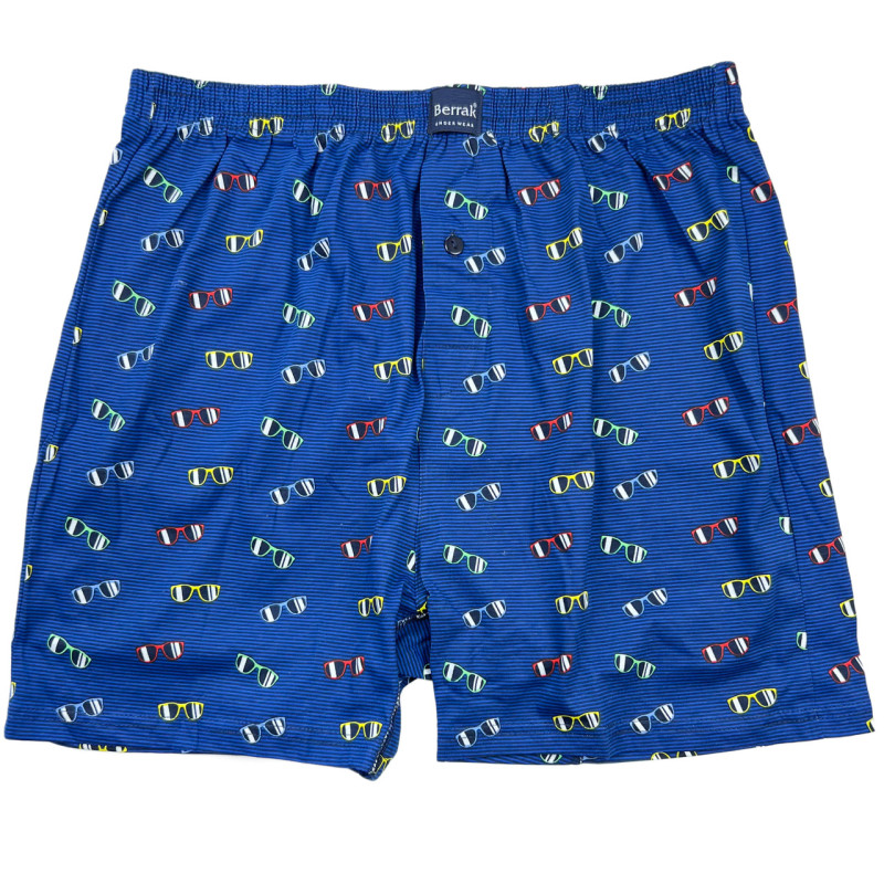 Сімейні чоловічі труси з яскравим малюнком з турецької бавовни Berrak 3XL