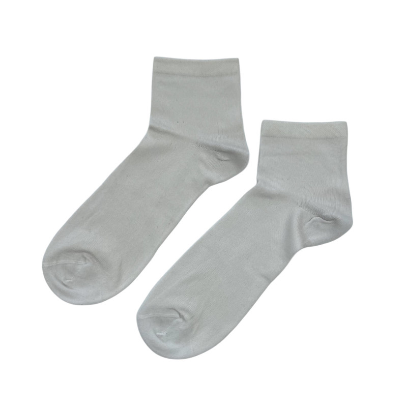 Бавовняні чоловічі шкарпетки середньої висоти Marjinal Туреччина (світло-бежевий)