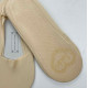Слідки жіночі бежеві з силіконом на стопі та п'ятці Корона