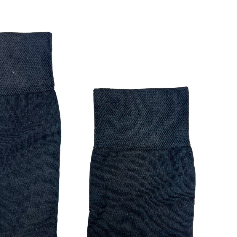 Чоловічі безшовні бавовняні високі шкарпетки чорні Marjinal Туреччина