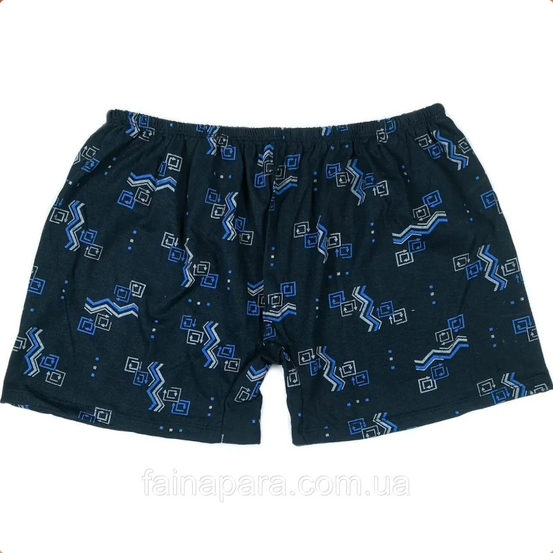 Чоловічі сімейні труси бавовняні з абстрактним принтом, розмір 4XL (56–58), Україна
