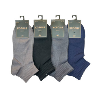 Короткі кашемірові чоловічі шкарпетки Корона