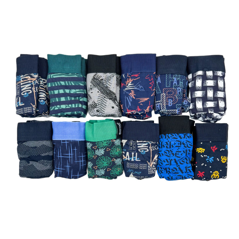 Плавки бавовняні чоловічі з широкою резинкою Berrak Туреччина XL