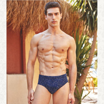 Плавки бавовняні чоловічі з вшитою резинкою Berrak Туреччина L