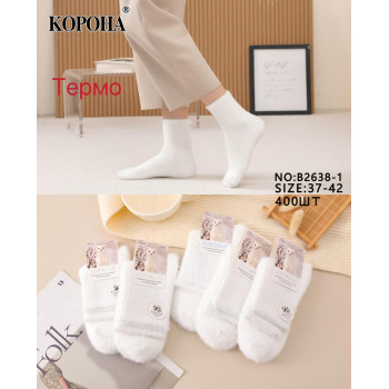Норкові жіночі шкарпетки середньої висоти зі спортивною фіксуючою резинкою Корона