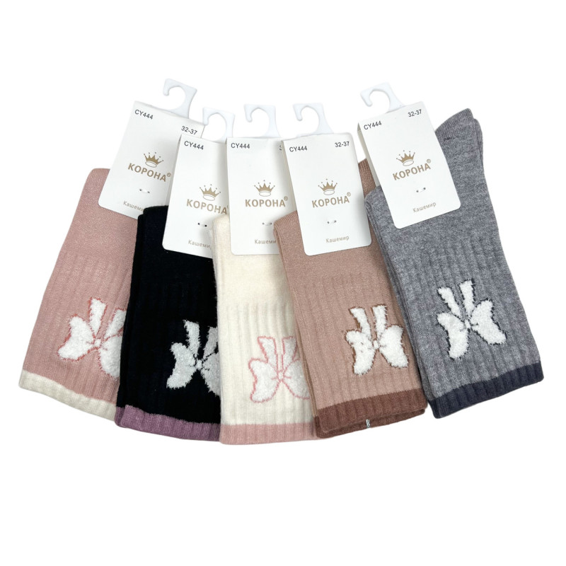Кашемірові дитячі термошкарпетки Корона