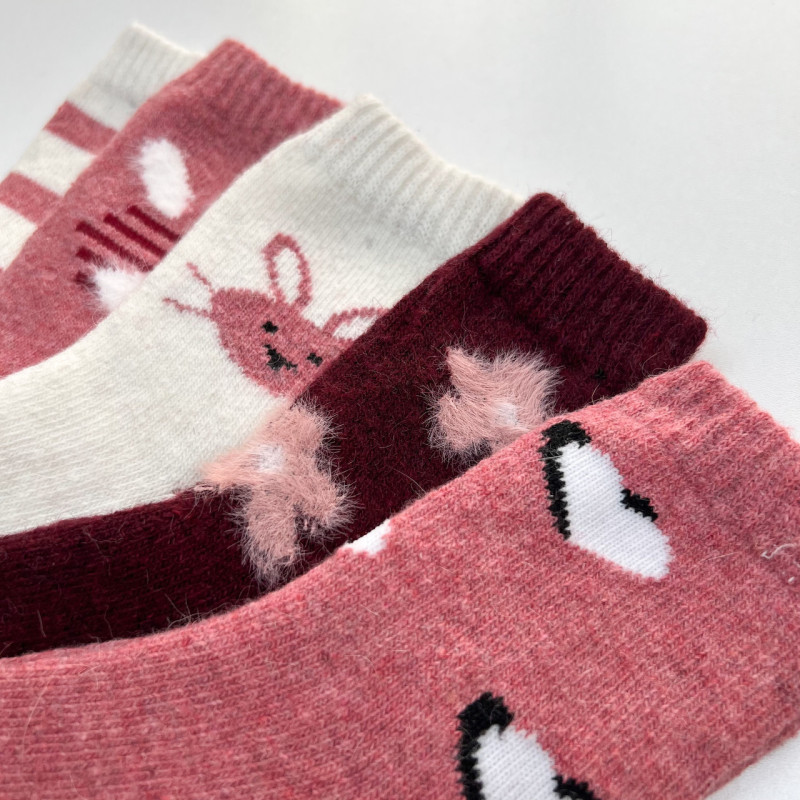 Ангорові дитячі теплі шкарпетки Шугуан, 30-35