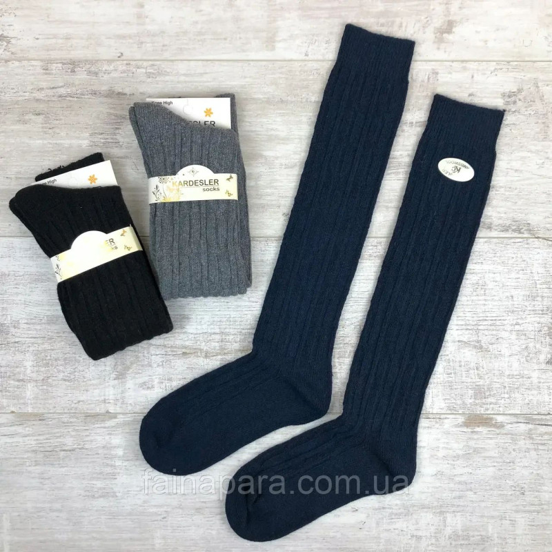 Гольфи жіночі з овечої вовни Kardesle Чорний