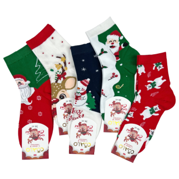 Жіночі новорічні шкарпетки Caolo