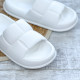 Жіночі гумові капці літні підошва піна (білий) 39