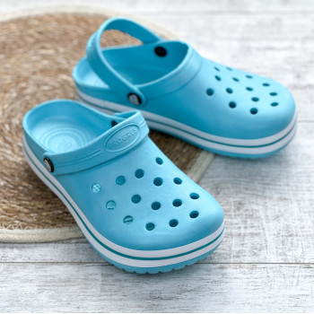 Крокси жіночі сабо підошва піна (бірюзовий) 40