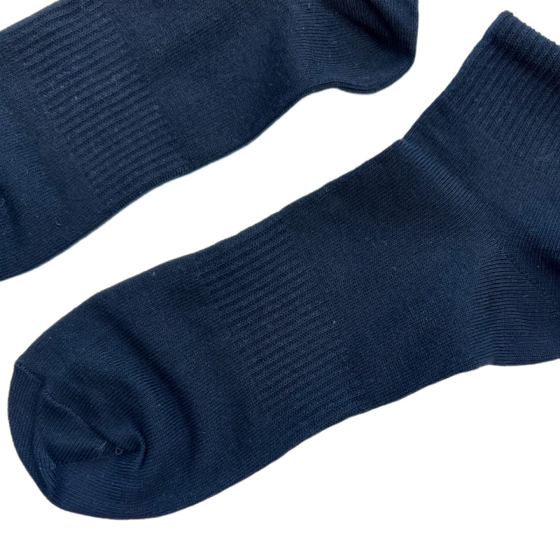 Укорочені чоловічі бавовняні шкарпетки Krokus (чорні) 42-45