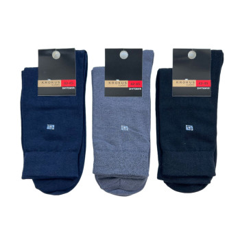 Чоловічі високі бавовняні шкарпетки Krokus (преміум) 42-45