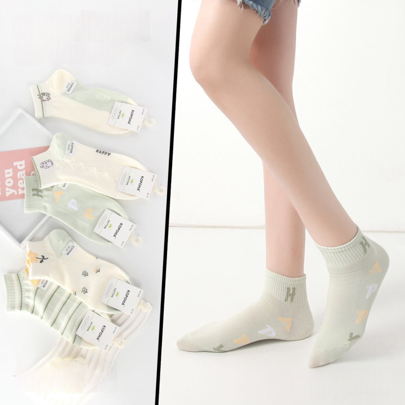 Короткі жіночі бавовняні шкарпетки зі спортивною резинкою Корона