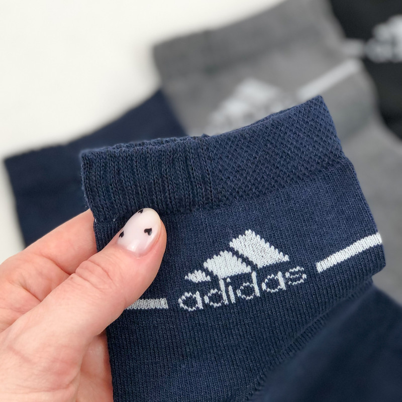 Чоловічі спортивні шкарпетки середньої висоти Ad 39-42, Синій