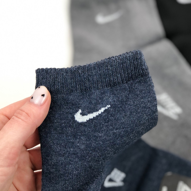 Чоловічі спортивні шкарпетки середньої висоти Nk 39-42, Синій