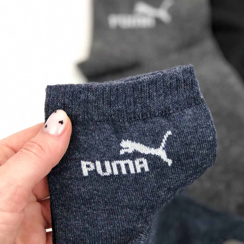 Чоловічі спортивні шкарпетки середньої висоти Pm 39-42, Синій