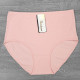Бавовняні жіночі труси сліпи на високій посадці Beisdanna (великі розміри) 4XL, Рожевий