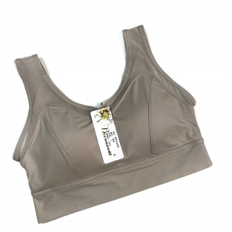 Гладкий топ жіночий зі вставкою із сіточки Beisdanna Чорний