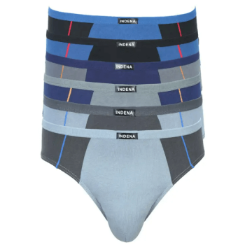 Чоловічі бавовняні труси плавки з тонкою резинкою Indena 2XL