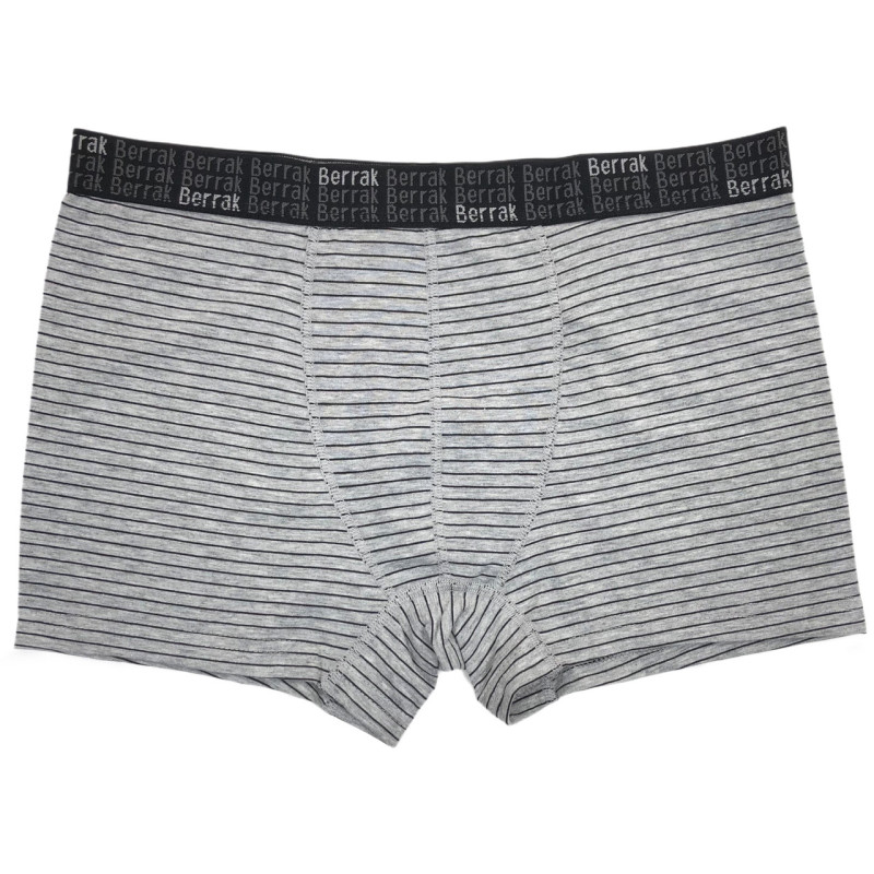 Чоловічі бавовняні труси боксери з широкою резинкою Berrak Турція L