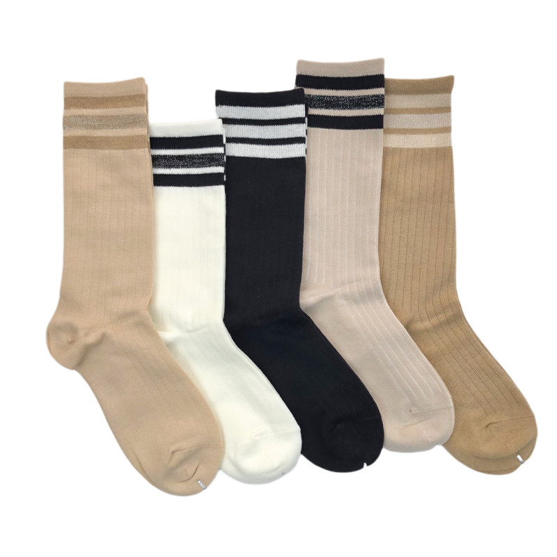 Жіночі високі бавовняні шкарпетки Корона