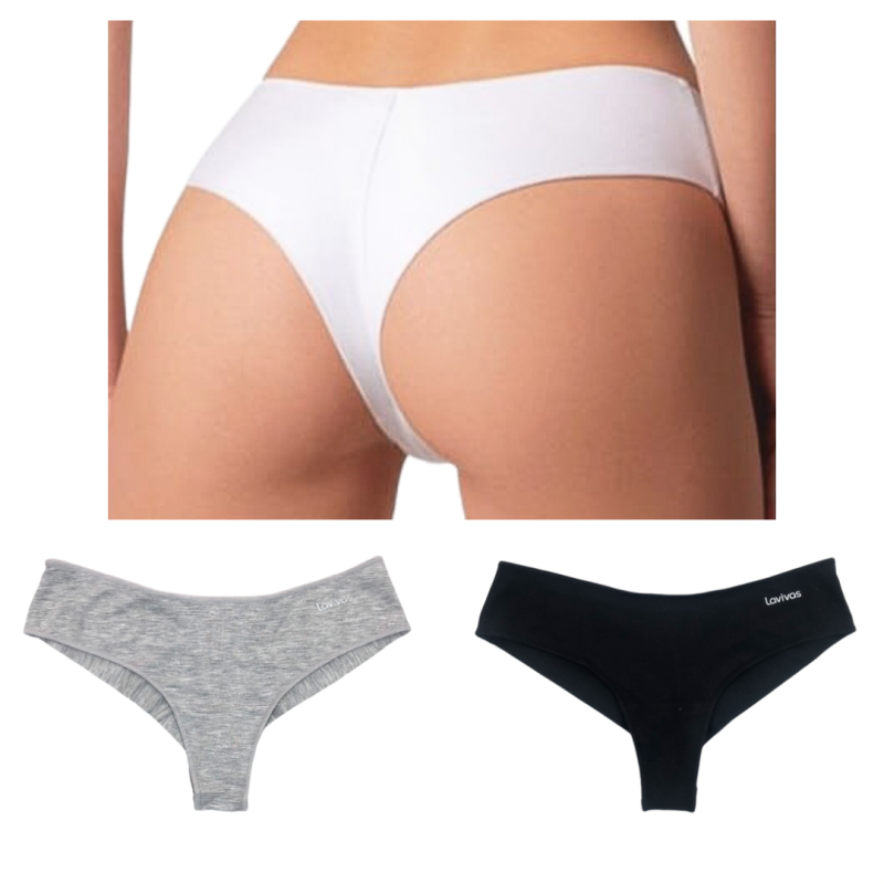 Жіночі бавовняні труси бразиліана Lavivas XL