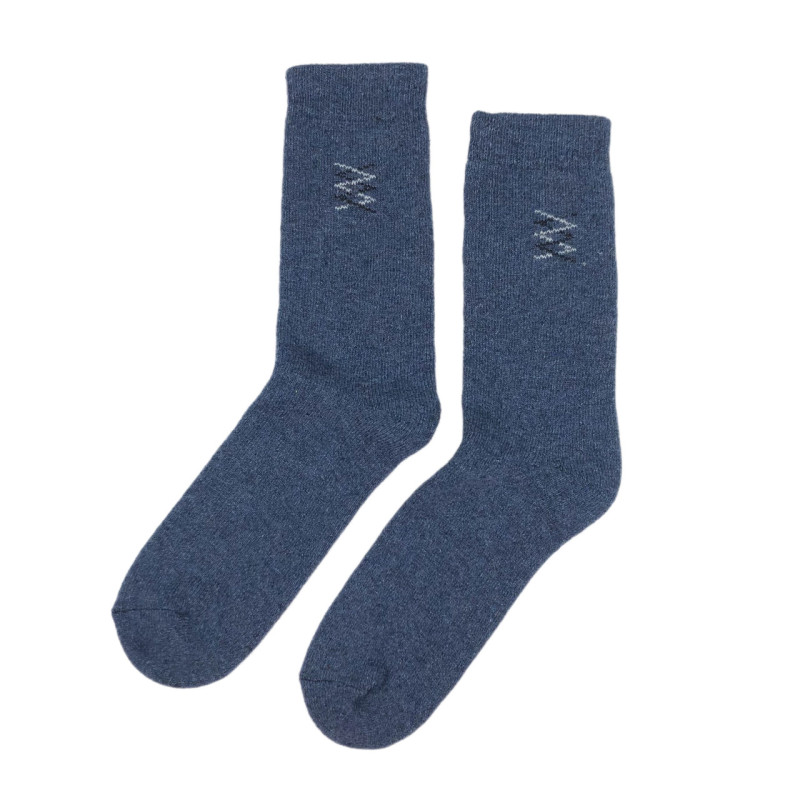 Шерстяні теплі чоловічі шкарпетки з махрою всередині Style Luxe