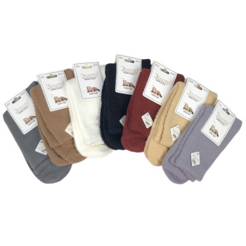 Теплі жіночі шкарпетки з вовни норки Золото