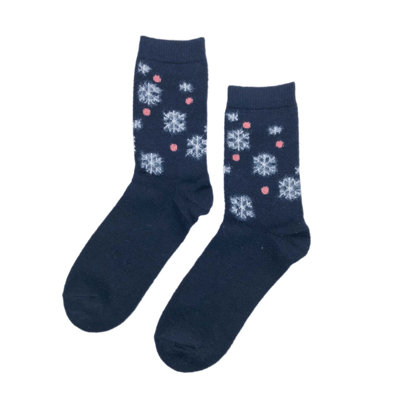 Теплі жіночі шкарпетки із шерсті лами Наталі