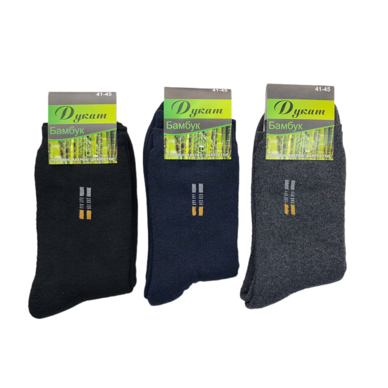 Чоловічі махрові зимові шкарпетки Дукат