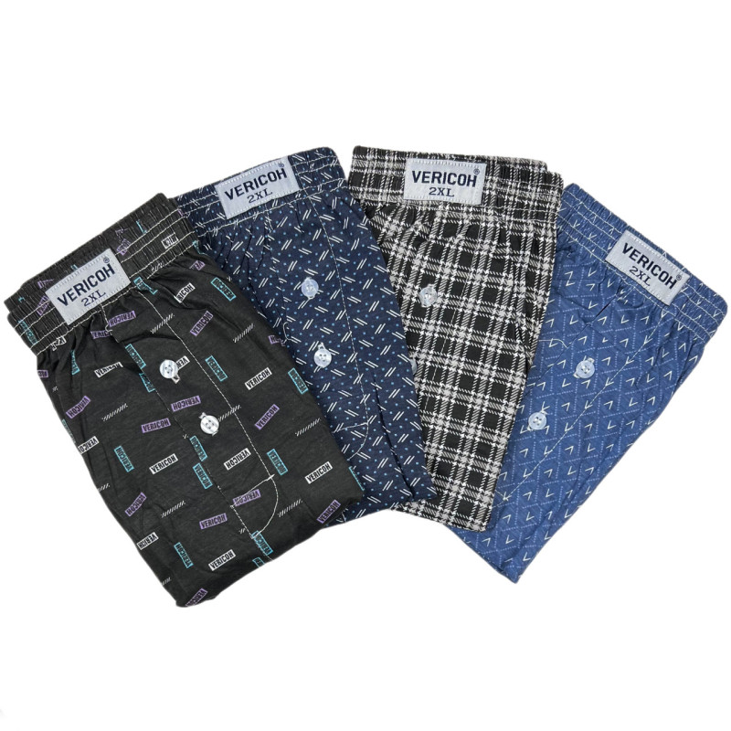 Чоловічі сімейні труси з преміальної бавовни Vericoh 2XL