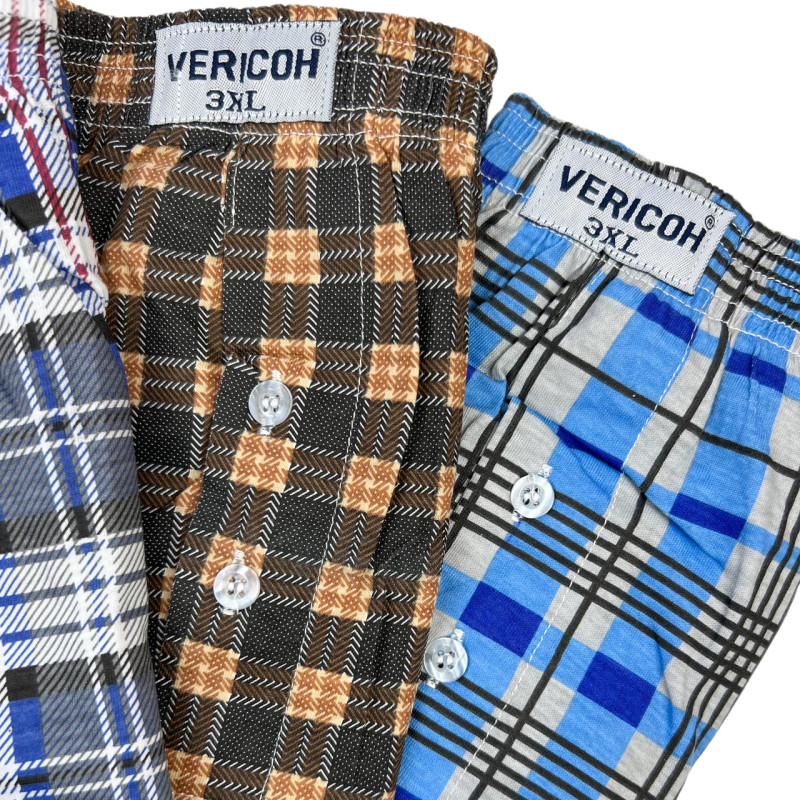 Чоловічі сімейні труси з преміальної бавовни Vericoh 3XL