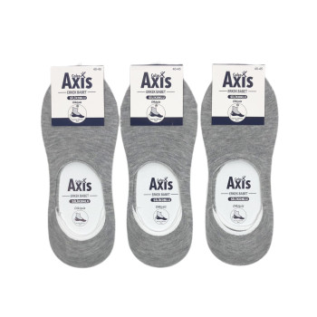 Чоловічі бавовняні сліди з силіконом на п'ятці Axis Туреччина