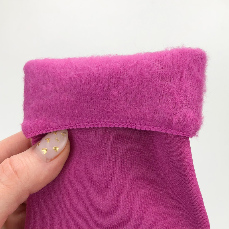 Жіночі теплі шкарпетки на флісі Leopard Velvet