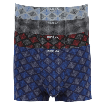 Чоловічі безшовні бамбукові труси боксери Indena (з вшитою резинкою) XL