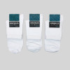 Чоловічі білі бавовняні шкарпетки середньої висоти Krokus 42-45