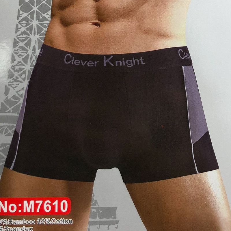 Чоловічі бамбукові труси боксери Clever Knight 2XL