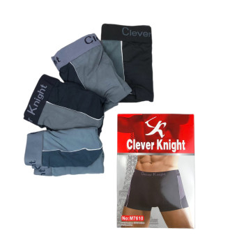 Чоловічі бамбукові труси боксери Clever Knight 4XL