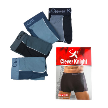 Чоловічі бамбукові труси боксери Clever Knight 4XL