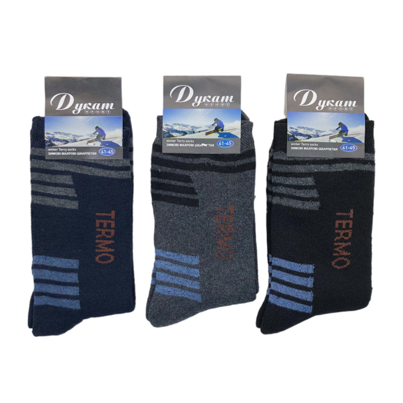 Чоловічі махрові термо шкарпетки Дукат