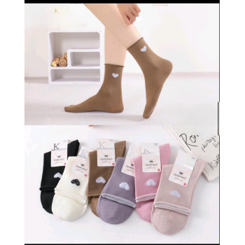 Жіночі шкарпетки без гумки Корона