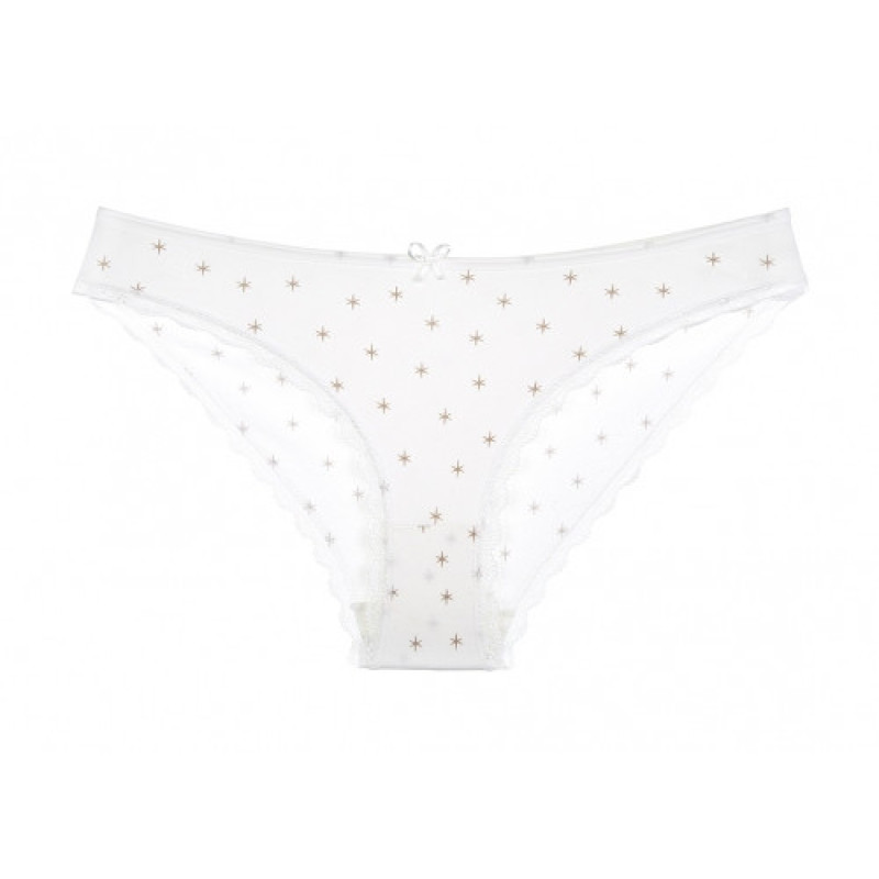 Труси слипи жіночі з делікатним мереживом Donella L