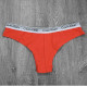 Труси жіночі бразиліана з написом на резинці L