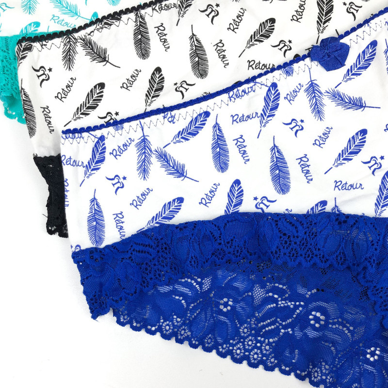 Жіночі бавовняні мереживні труси Indena M