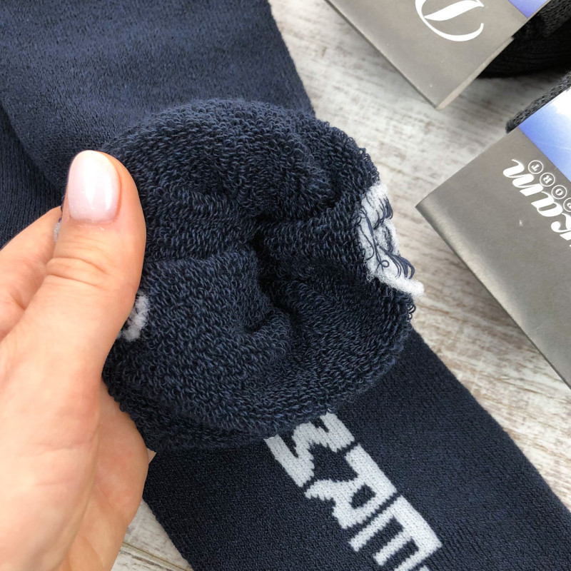 Чоловічі махрові термо шкарпетки Дукат (однотонні)